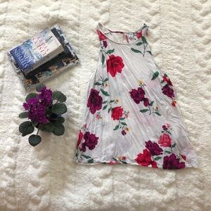 Floral tank top